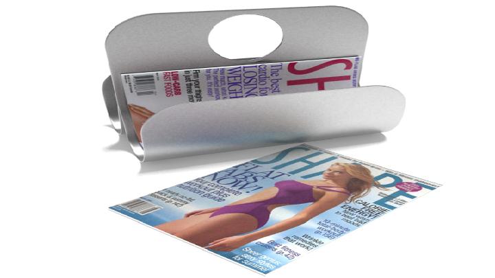 渲染模型_杂志架003