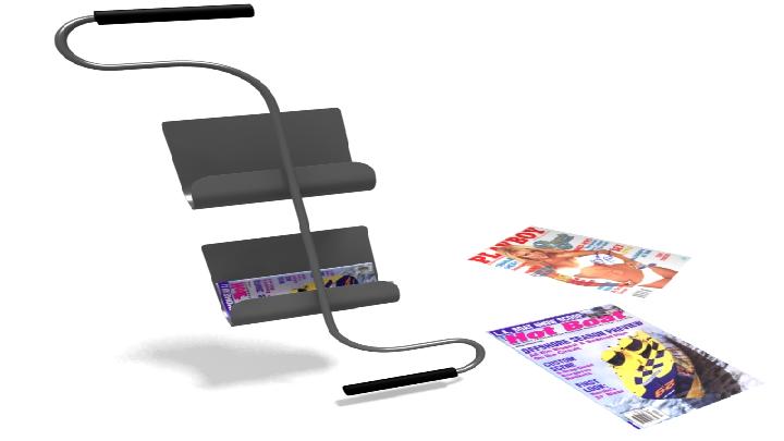 渲染模型_杂志架006