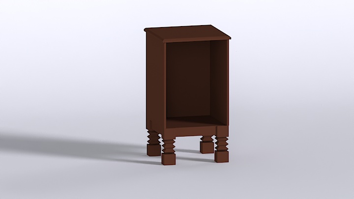 渲染模型_柜子1013