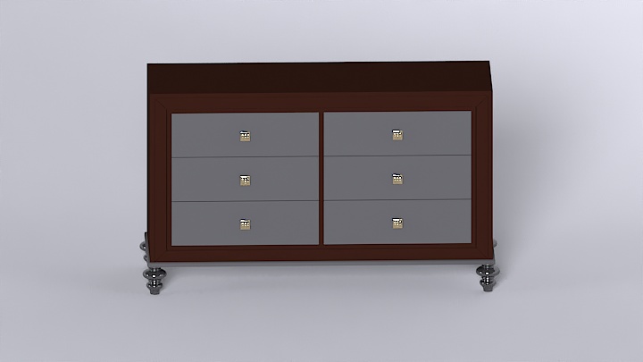 渲染模型_柜子1050