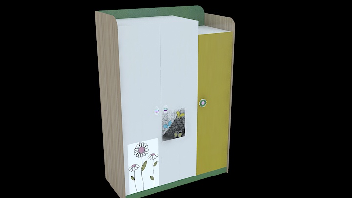 渲染模型_柜子1170