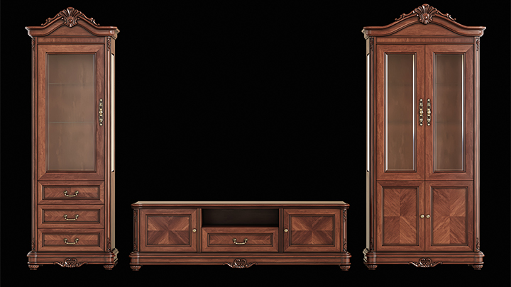 渲染模型_柜子1191