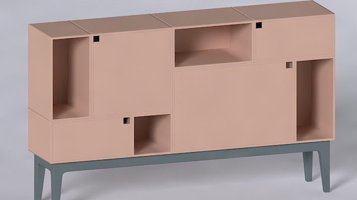 渲染模型_柜子1213