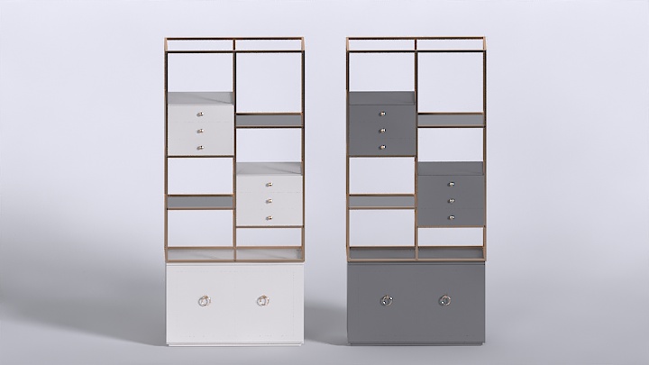 渲染模型_柜子1352