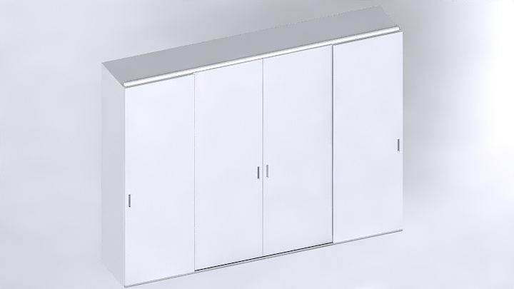 渲染模型_柜子1395