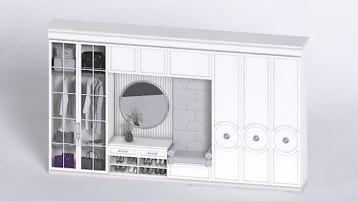 渲染模型_柜子1433