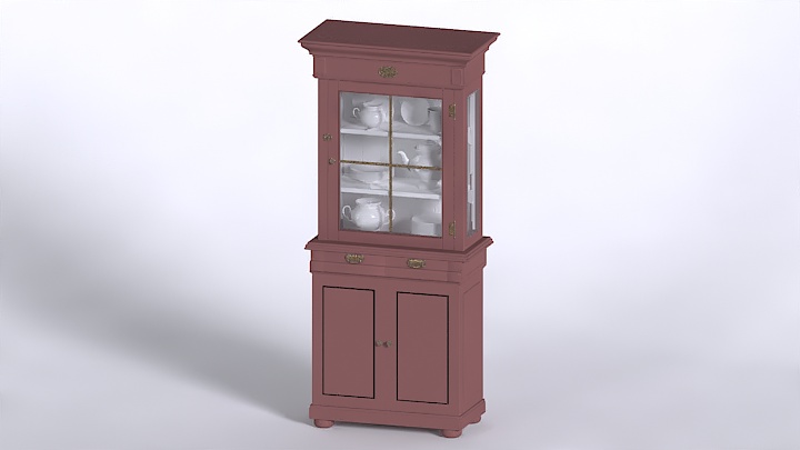 渲染模型_柜子1436