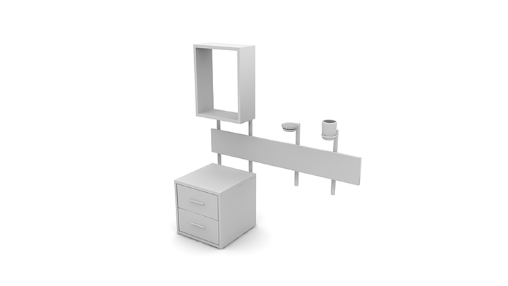 渲染模型_柜子1449