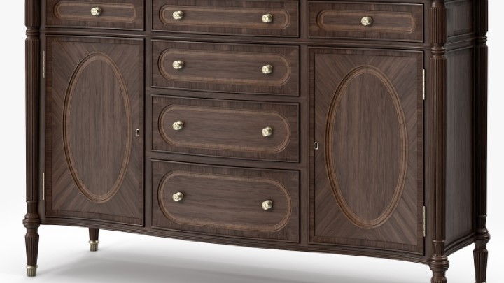 渲染模型_柜子1502