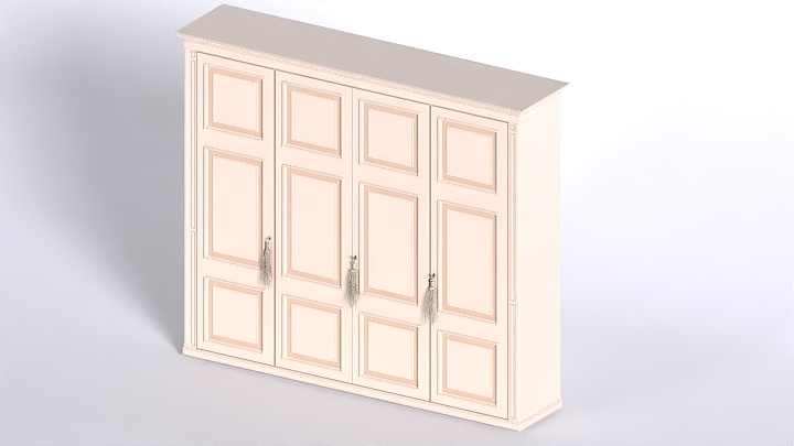 渲染模型_柜子1523