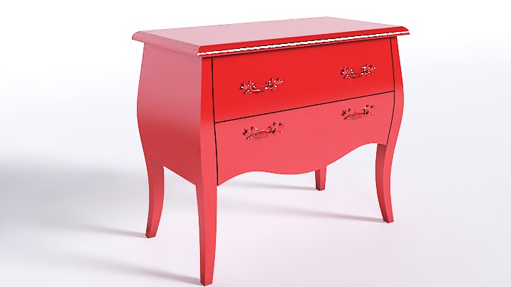 渲染模型_柜子1529