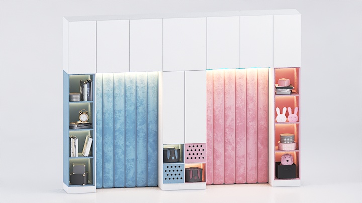 渲染模型_柜子1655