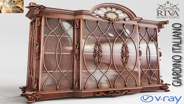 渲染模型_柜子842