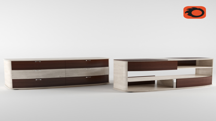 渲染模型_柜子890