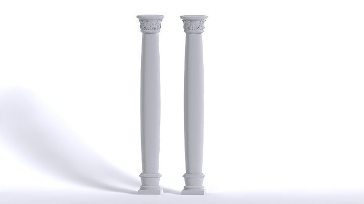 渲染模型_柱子030