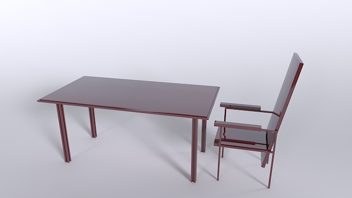 渲染模型_桌子1018