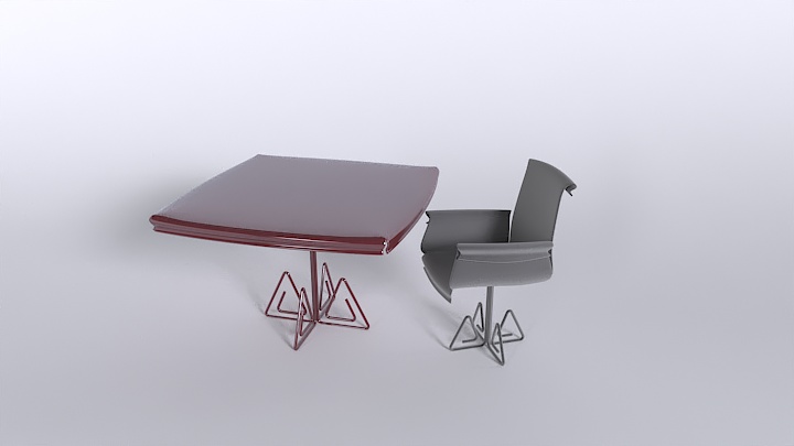 渲染模型_桌子1019