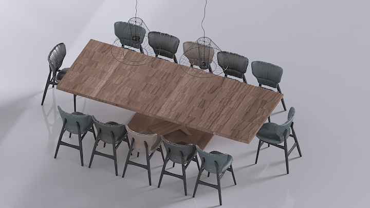 渲染模型_桌子1063