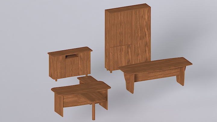 渲染模型_桌子1067