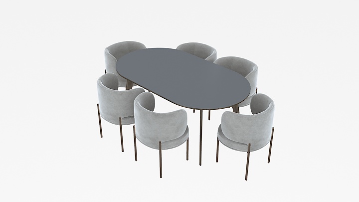 渲染模型_桌子1460