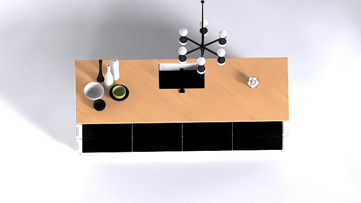 渲染模型_桌子1610