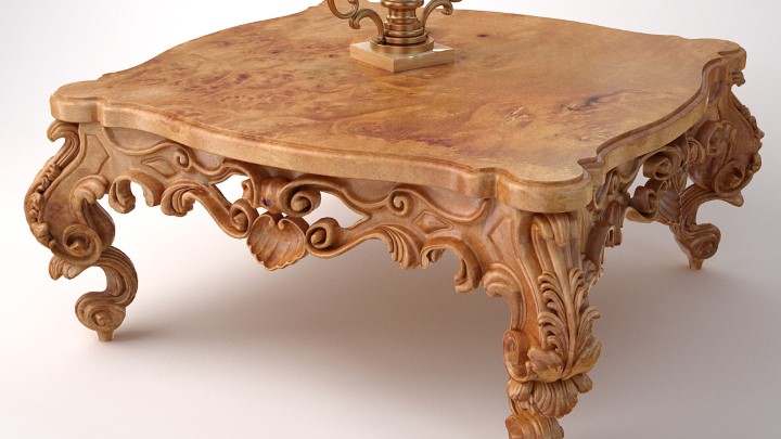 渲染模型_桌子807