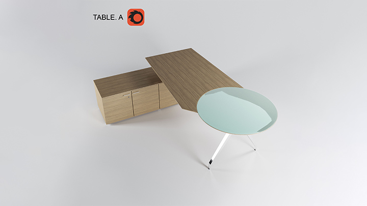 渲染模型_桌子827