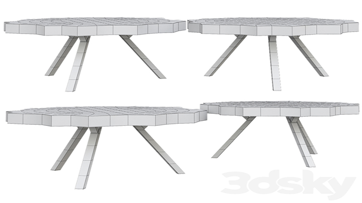 渲染模型_桌子996