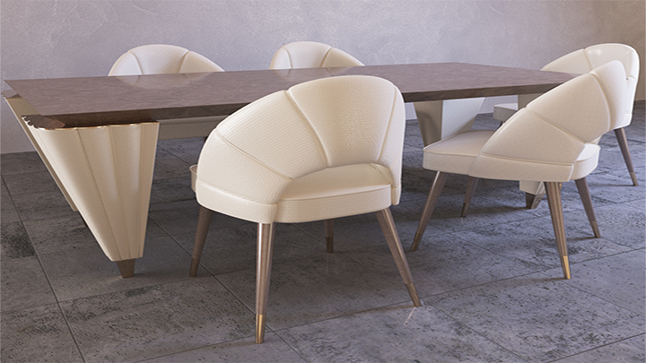 渲染模型_桌椅067