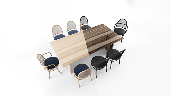 渲染模型_桌椅107