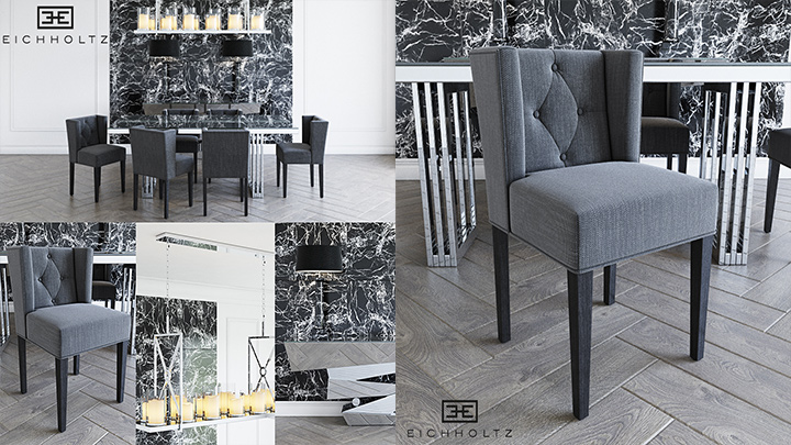 渲染模型_桌椅108