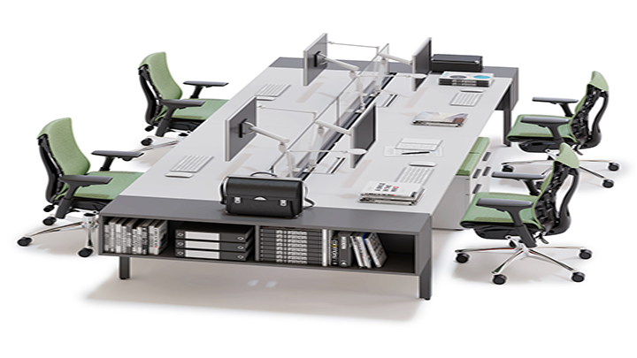 渲染模型_桌椅123