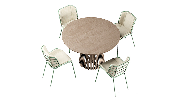 渲染模型_桌椅150