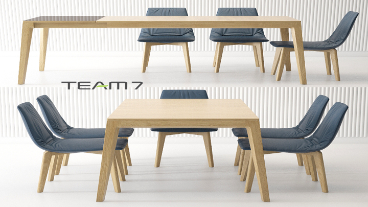 渲染模型_桌椅159