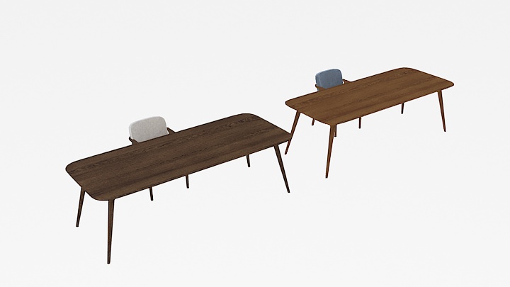 渲染模型_桌椅237