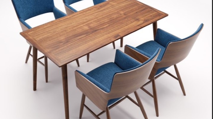 渲染模型_桌椅264