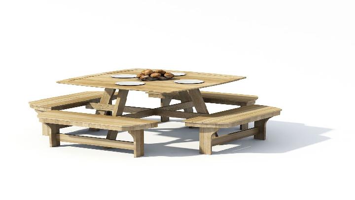 渲染模型_桌椅335