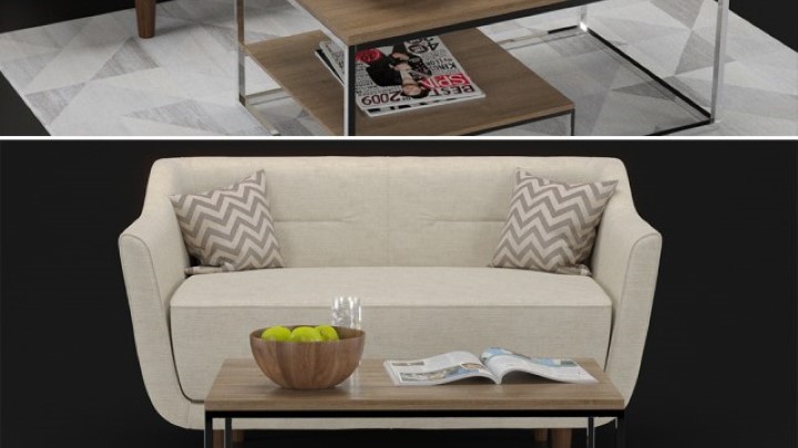 渲染模型_桌椅352