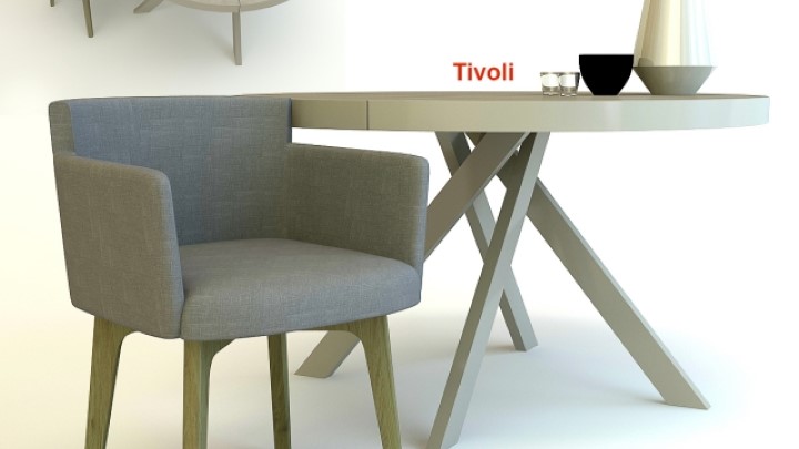 渲染模型_桌椅357