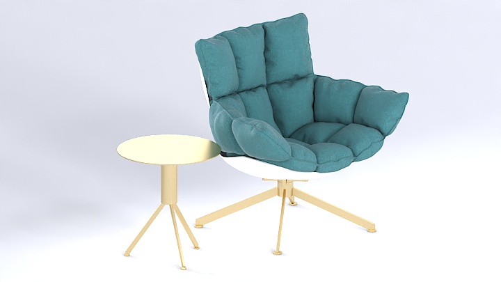 渲染模型_桌椅367