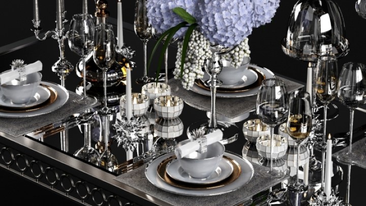 渲染模型_桌椅376