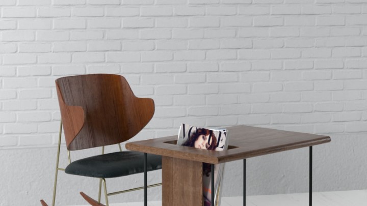 渲染模型_桌椅443