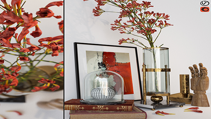 渲染模型_桌面摆件010