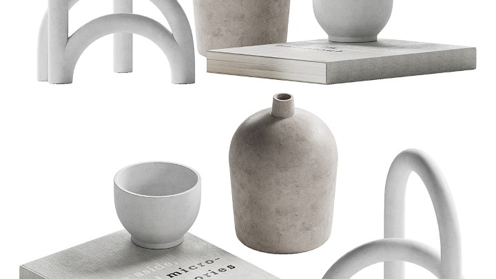 渲染模型_桌面装饰品002