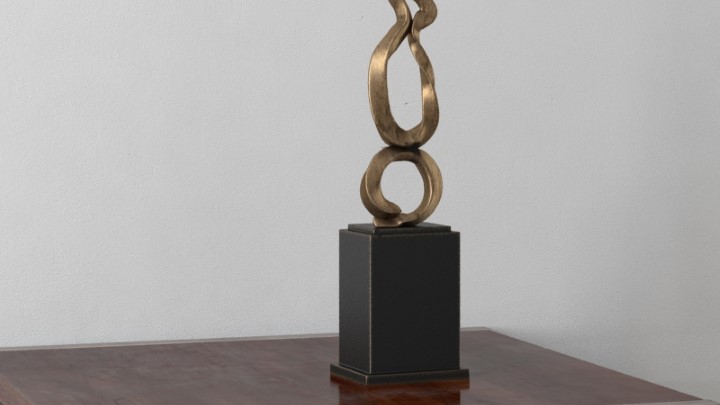 渲染模型_桌面装饰摆件014