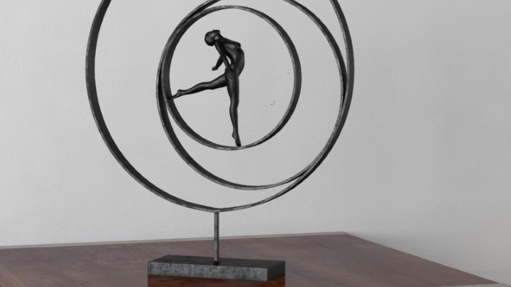 渲染模型_桌面装饰摆件022