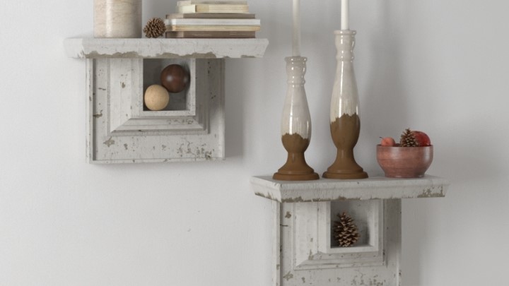 渲染模型_桌面装饰摆件025