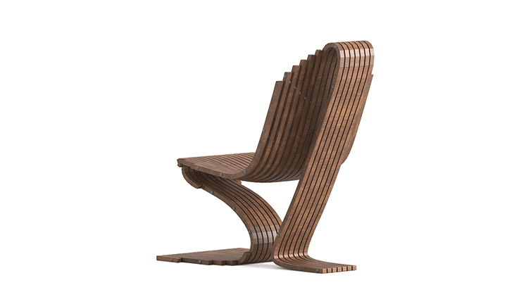 渲染模型_椅子1346