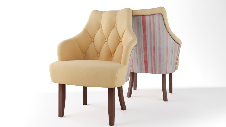 渲染模型_椅子1349