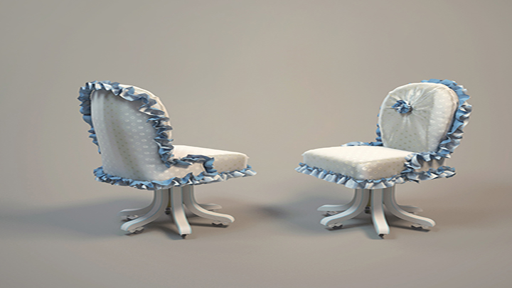 渲染模型_椅子1360